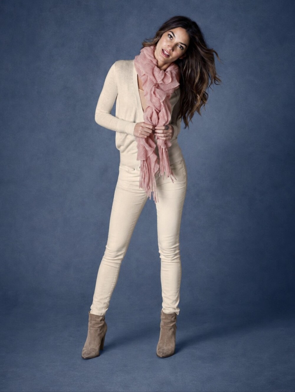 RARE Victoria's Secret Vintage Ruffle Scarf